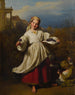 The Flower Seller - Ferdinand Georg Waldmüller — artwork view