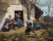 Los encontrados - Ferdinand Georg Waldmüller — vista de la obra
