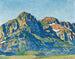 Las Dientes Blancas - Ferdinand Hodler — vista de la obra