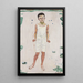 Niño encantado - Ferdinand Hodler — cuadro enmarcado en la pared
