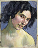 Retrato del modelo Giulia Leonardi - Ferdinand Hodler — vista de la obra