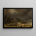 La Meuse à Poilvache - Ferdinand Joseph Bernard Marinus — cuadro enmarcado en la pared