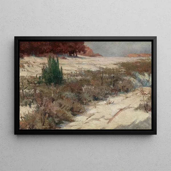 Ferdinand Katona - A Winter Landscape.webp