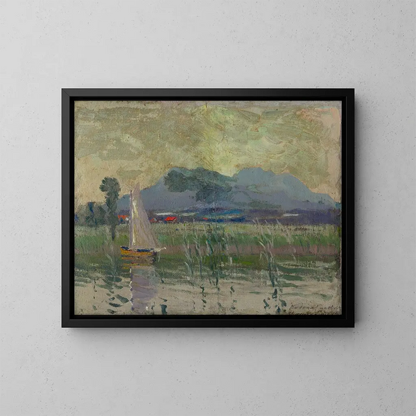 Motivo de Chiemsee - Ferdinand Katona — cuadro enmarcado en la pared