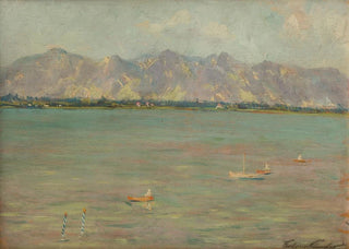 Ferdinand Katona - Mountain Landscape with a Lake.webp