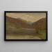Mountain Landscape Painting - Ferdinand Katona — framed artwork on a wall