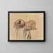 Brazilian saddle - Ferdinand Keller — framed artwork on a wall