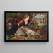 Diane among the game remains - Ferdinand Keller — framed artwork on a wall