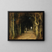 Dama Absenta - Ferdinand Keller — cuadro enmarcado en la pared