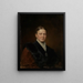 Portrait of Julie Miller at Aichholz - Ferdinand Keller — framed artwork on a wall