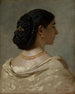 Retrato de Nana Risi - Ferdinand Keller — vista de la obra