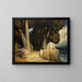 Sappho - Ferdinand Keller — cuadro enmarcado en la pared