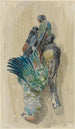 Study of Beaten Parrots and Other Birds - Ferdinand Keller — artwork view