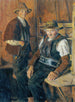 Los agricultores de Sarntheiner - Ferdinand Kruis — vista de la obra