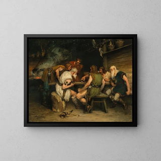 Ferdinand Leeke - A Game of Dice.webp