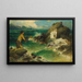Sirènes - Ferdinand Leeke — cuadro enmarcado en la pared