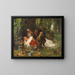 Blanca Nieves - Ferdinand Leeke — cuadro enmarcado en la pared