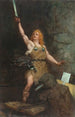 Siegfried at the forge - Ferdinand Leeke — artwork view