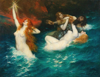 Ferdinand Leeke - The Rhinemaidens.webp