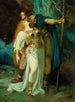 L'Adieu de Wotan à Brünhilde - Ferdinand Leeke — vista de la obra