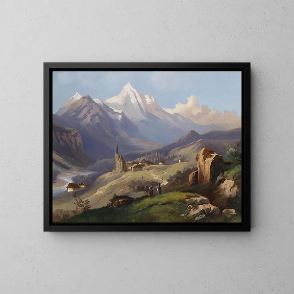 Sang sacré - Ferdinand Lepié — cuadro enmarcado en la pared
