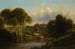 En barco en el Susquehanna - Ferdinand Richardt — vista de la obra