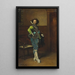 El caballero - Ferdinand Roybet — cuadro enmarcado en la pared