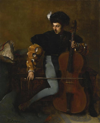 Ferdinand Roybet - The Cellist.webp