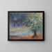 Landscape Painting - Ferdinand Schirren — framed artwork on a wall