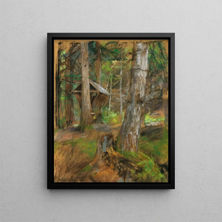 Ferdinand Schmutzer - Forest floor and manger.webp