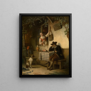 Ferdinand de Braekeleer - Resting Hunter.webp