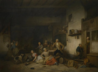 La Chauve-souris - Ferdinand de Braekeleer — vista de la obra