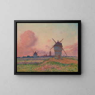 Ferdinand du Puigaudeau - Coucher de soleil  Bourg de Batz Bretagne.webp