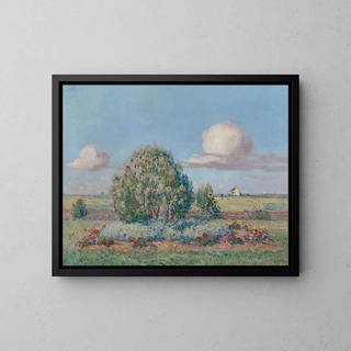 Ferdinand du Puigaudeau - Parterre fleuri.webp