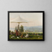 En el jardín de Haminalahti - Ferdinand von Wright — cuadro enmarcado en la pared
