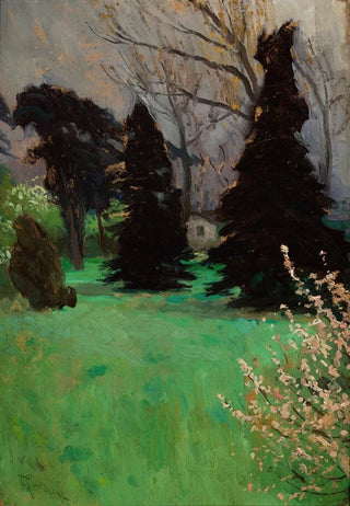 Ferdynand Ruszczyc - Park at Wochy near Krakow.webp