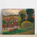 Reproduction of the painting of Ferme en Bretagne by Paul Gauguin