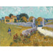 Reproduction of the painting Provence Farm Painting - Vincent van Gogh