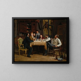 Fernand Cormon - A Friends Lunch.webp
