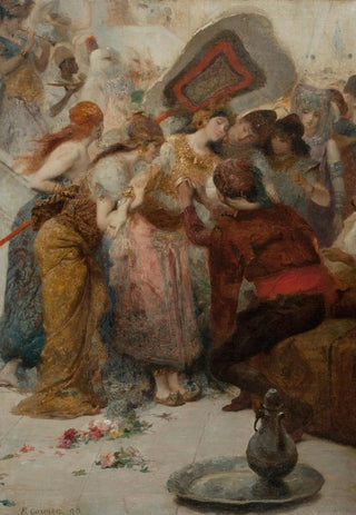 Fernand Cormon - An Exotic Woman and Her Attendants.webp