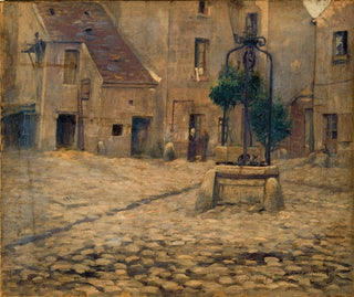 La corte del hotel Saint-Adrien, 264 calle Saint-Jacques - Fernand Maillaud — vista de la obra