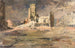 The Belfry of Arras 1916 - Fernand Sabatté — artwork view