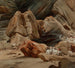 Figuras reposando en las montañas - Georges Jules Victor Clairin — vista de la obra