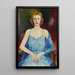 Retrato de Else Prior Havemann - Filipp Malyavin — cuadro enmarcado en la pared