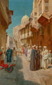 El Vendedor de alfombras - Filippo Bartolini — vista de la obra