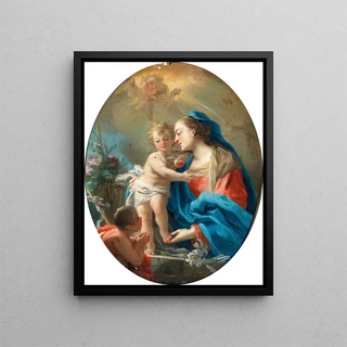 Filippo Falciatore - Madonna and Child with the Infant Saint John the Baptist.webp