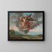 L'enlèvement d'Oreithyia, fille du roi Érechthée - Filippo Lauri — framed artwork on a wall