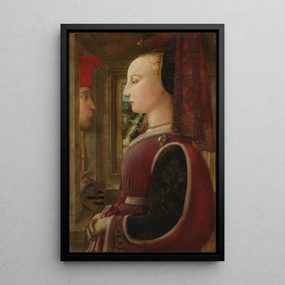 Filippo Lippi - Portrait of a Woman with a Man at a Casement.webp