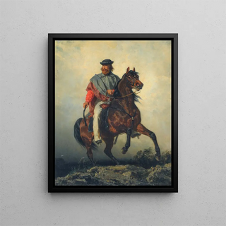 Filippo Palizzi - Garibaldi Garibaldi a cavallo.webp