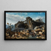 L'Arche de Noé - Filippo Palizzi — framed artwork on a wall